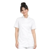 Bluza kucharska biała damska  krótki rękaw  roz.M – bluza kucharska – odzież gastronomiczna